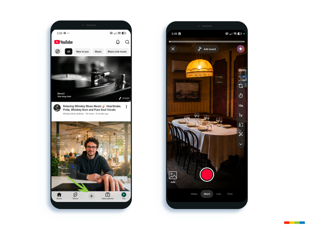 Snimanje kratkog videa za oglas na KupujemProdajem – YouTube i kamera na mobilnom telefonu