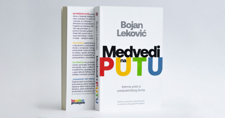 Knjiga osnivača KupujemProdajem: Medvedi na putu