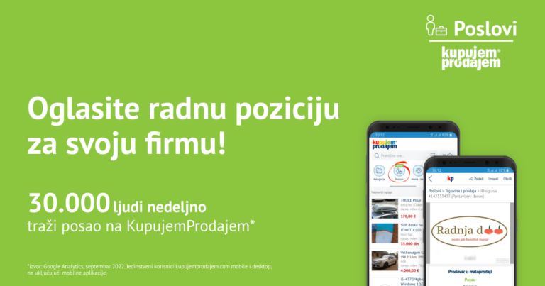 Oglasite Posao