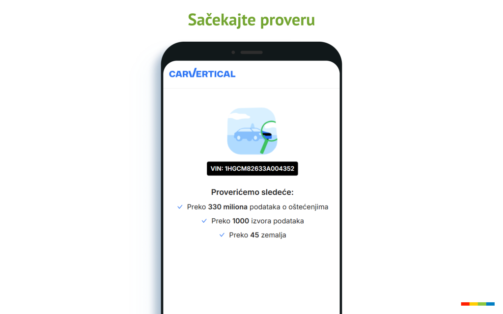 carVertical provera u toku